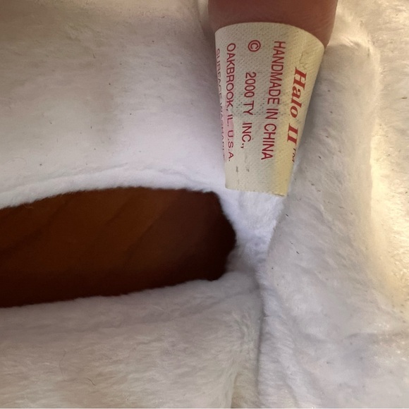 Vintage Halo II Angel Ty Beanie Baby, Stuffed Bear, Stuffed Animal Toy, Bears - Picture 6 of 9